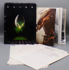1979 Ridley Scott ALIEN PRESS KIT + STILLS Xenomoph HR GIGER Sigourney Weaver !!
