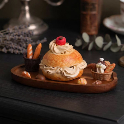 Handmade Dessert Ceramic Diffuser Stone Cake Bread Shaped Perfect Decor and Gift