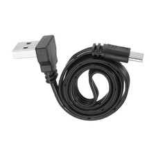 90 Degree USB A to USB C Cable 11.8" USB A Down Angle to Type C Cable