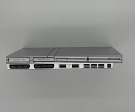 Sony PlayStation 2 Slim Silver PS2 SCPH-79001 with Wireless Controller HDMI