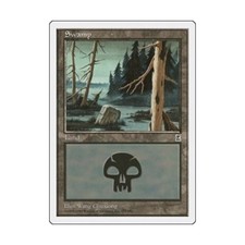 WotC MtG Portal 3 Kingdoms Swamp (173) (L) EX
