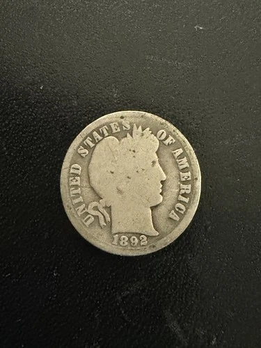 1892 O Barber Liberty Head Dime G