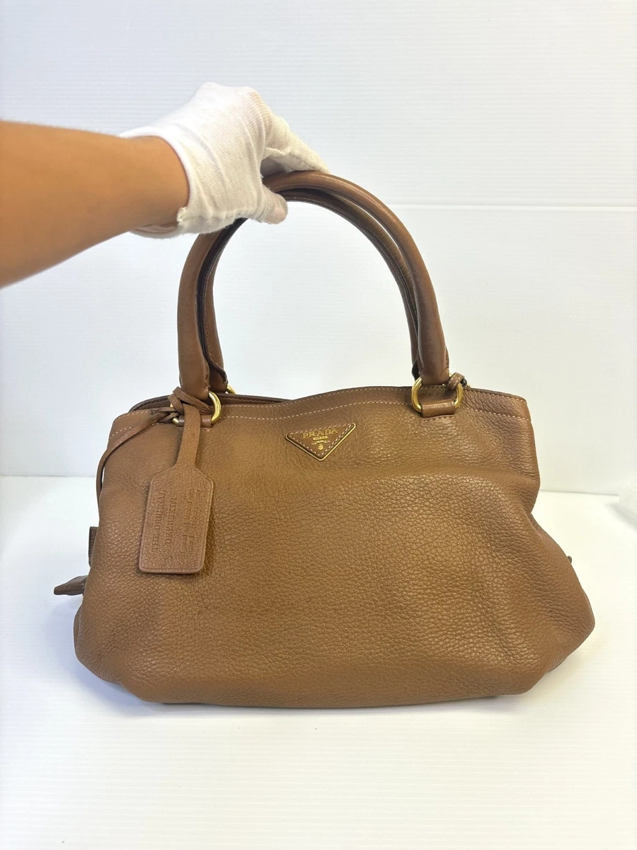 PRADA Totes Brown Bags & Handbags for Women for sale | eBay