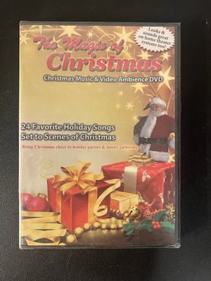 The Magic of Christmas - Christmas Music & Video Ambience DVD (DVD, 2007) New