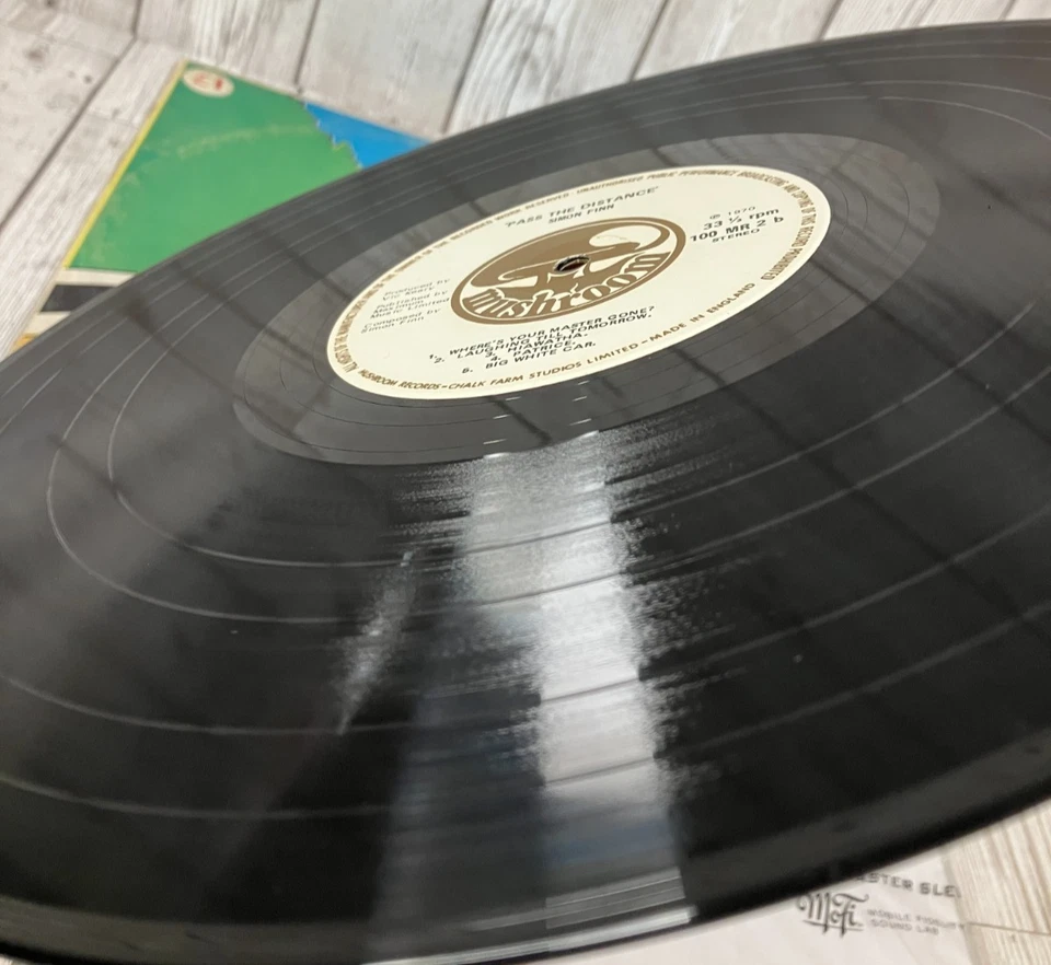 Simon Finn - Pass The Distance Vinyl LP - 1970 Prog Folk Rock - 100 MR 2 b - Image 4 of 4