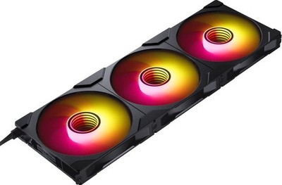 PHANTEKS M25 Gen2 PWM D-RGB Lüfter, 3er-Pack - 140mm, schwarz