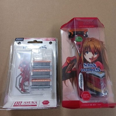 Evangelion Schick HYDRO 5 Korpus mit 3 Ersatzklingen