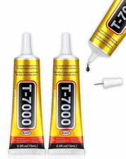 T-7000 15ml (2 PK) Rhinestone Black Glue Multi-purpose For Jewelry Glass Phone