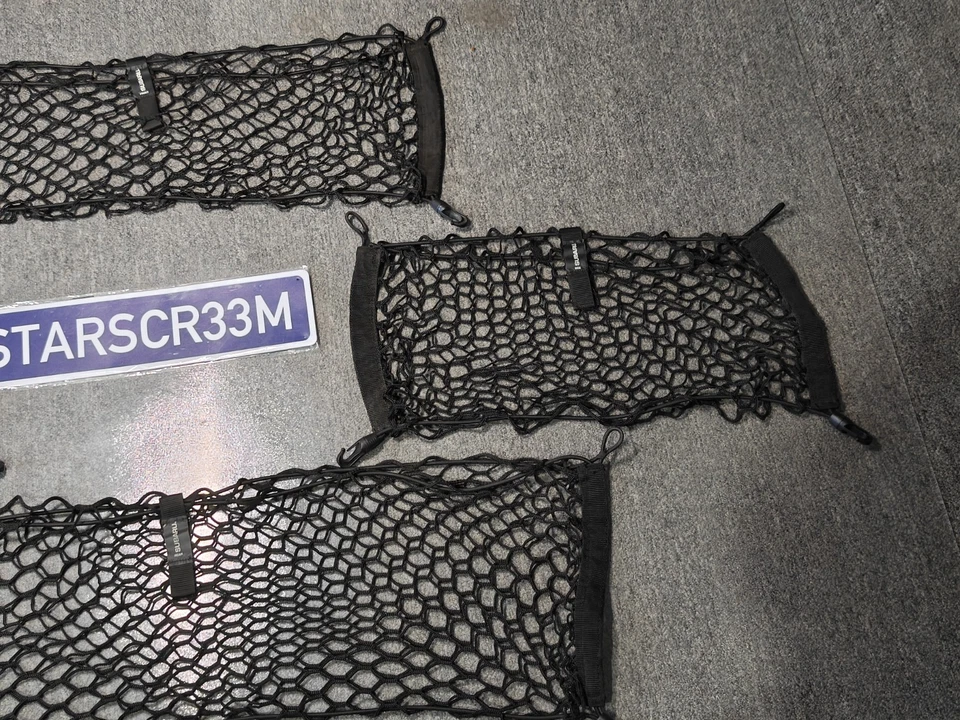 Redes de carga traseras delanteras, laterales y traseras originales Subaru Forester 2003-2008 Foto 3 de 4
