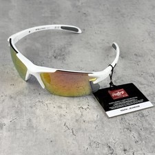Rawlings Youth RY 103 White Orange MIR Sunglasses 100 UVA UVB New