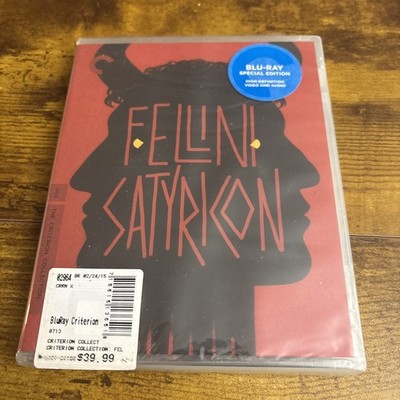 Fellini Satyricon (Criterion Collection) (Blu-ray, 1969) NEW SEALED