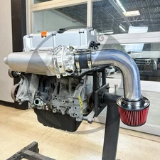 Budget 3" inch Air Intake K20 K24 Swap Intake For Honda Civic Integra Polished