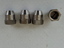 4 x lechler axiaal sproeier 3/8" met holle kegel 216.354.17 mat. 1.4571
