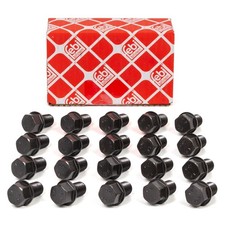 20x febi 01664 Radbolzen Radschrauben M14x1,5mm 19mm für VW KÄFER BULLI T1 T2 T3