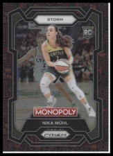 2024 Panini Prizm Monopoly WNBA #4 Nika Muhl Millionaire Club Prizms