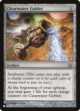 x1 Clearwater Goblet - The List R MTG The List M/NM, English