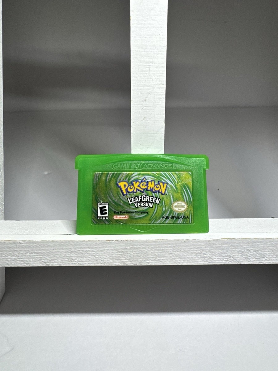 Pokémon: Leaf Green Version (Nintendo Gameboy Advance, 2004) GBA