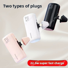 5000mAh Mini Power Bank External Battery Fast Charger For iPhone 17 16 15 14 13