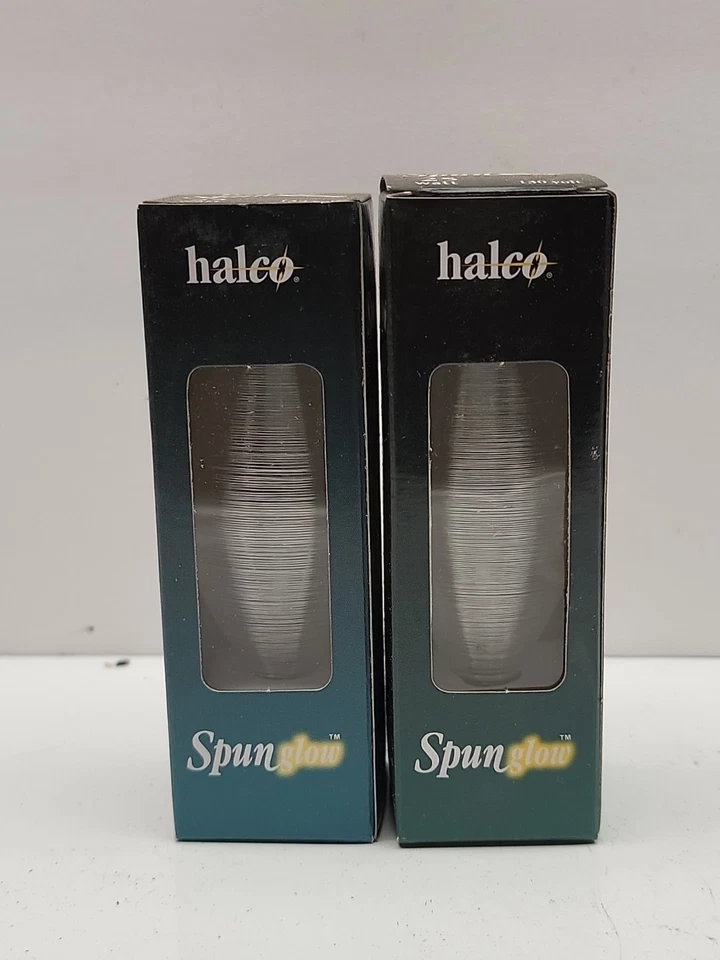 2 X Halco 100210 Decorative C11 Spun Glow Bulbs - Candelabra Base 130V 25 Watt - Image 2 of 3