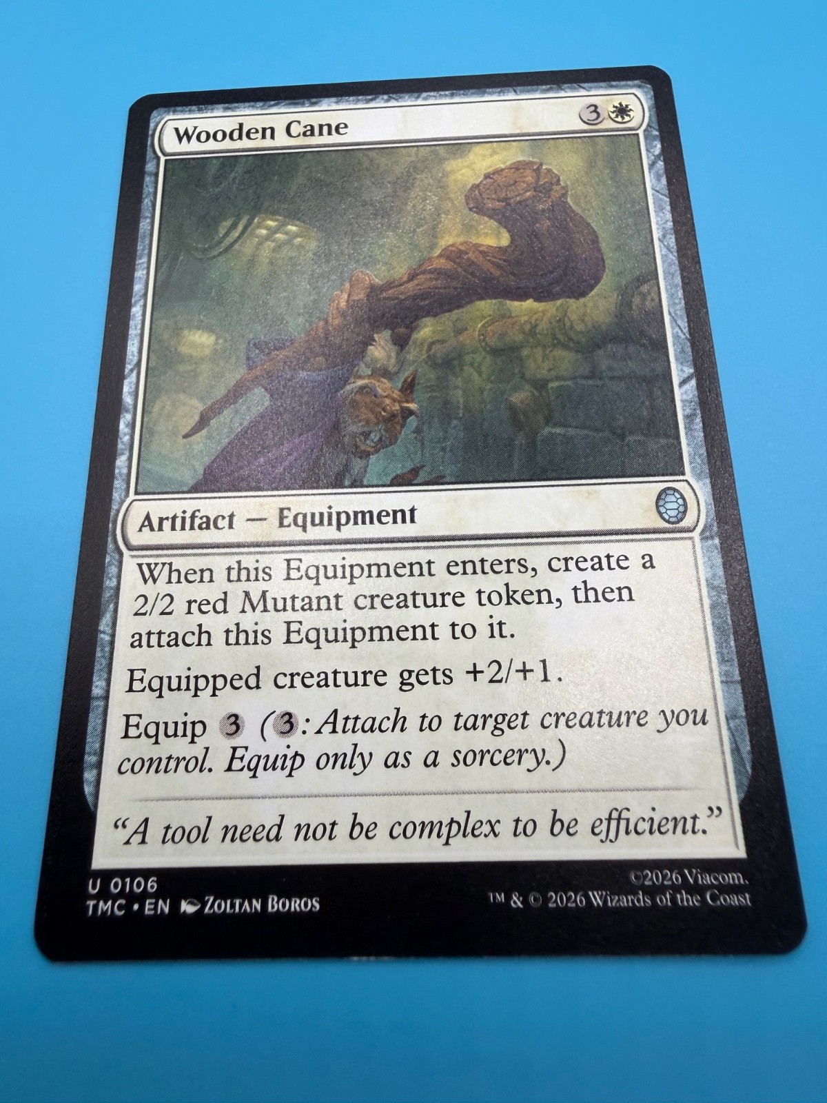 Wooden Cane U 0106 TMC TMNT MTG NM/M Regular 