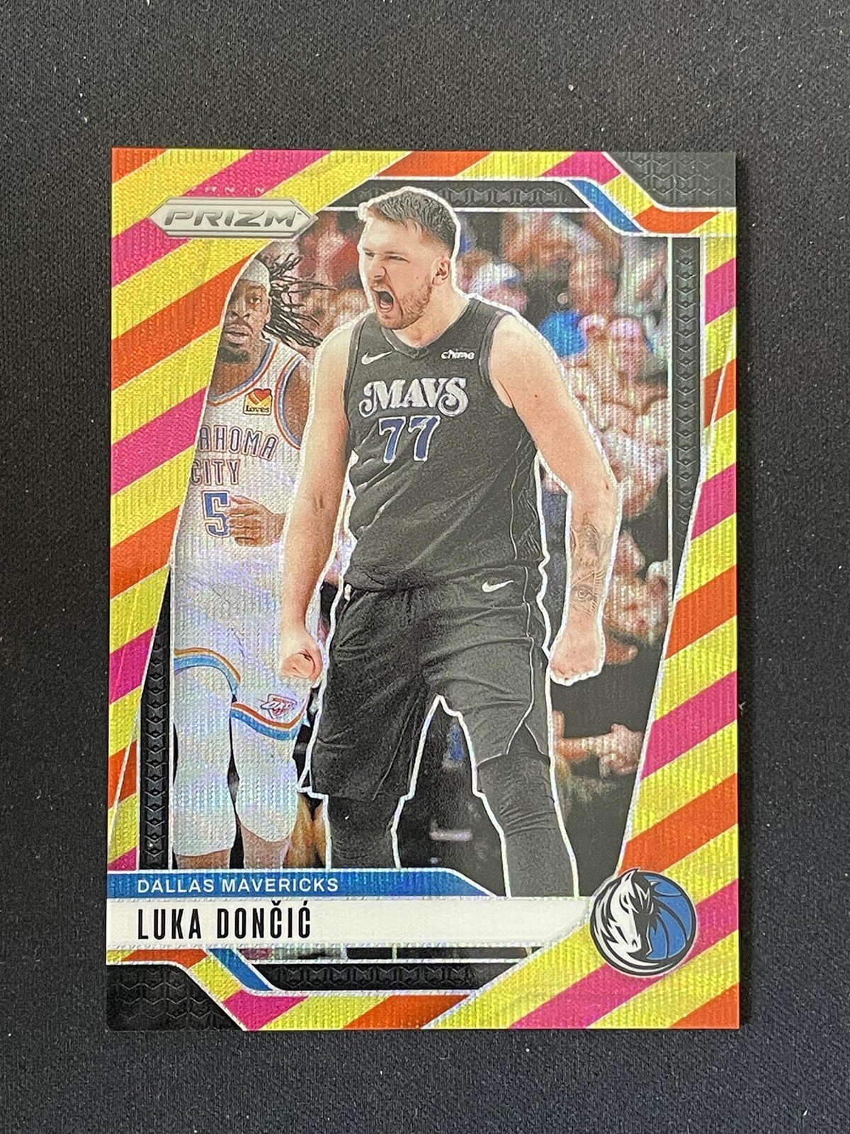 Luka Doncic 2024-25 Panini Prizm Multi Wave Prizm 60/88 #89