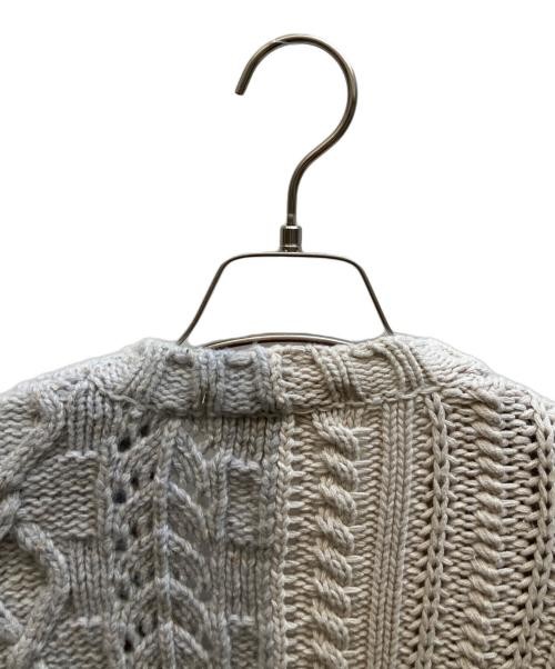 SUPREME                    Patchwork Cable Cardig… - image 3