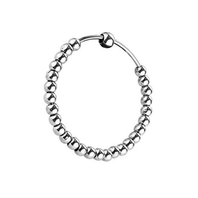 Waheguru Simran Beads Sikh Kada For Men & Women Silver