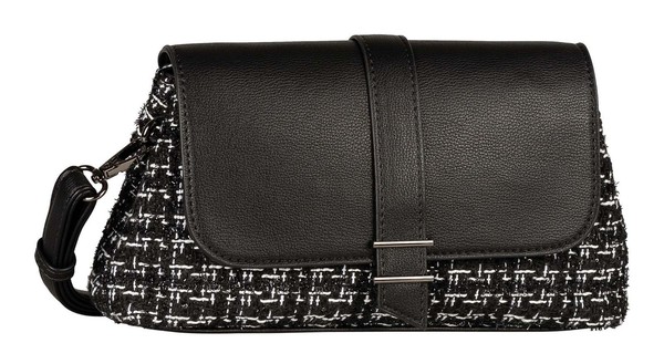 Gabor Sahar Flap Bag No Zip M UmhäNgetasche Tasche Mixed Black Schwarz Weiß-image