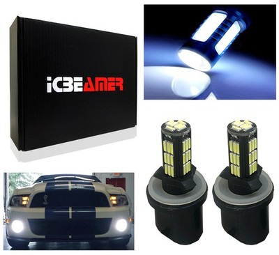 ICBEAMER x2 LED 880 884 885 892 893 899 13 SMD Replace OEM Fog Light Bulbs T139
