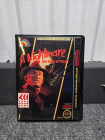 A Nightmare on Elm Street NES Nintendo Authentic Cartridge W/a case