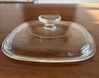 Pyrex Glass Lid A9C fits A-2-B & A-3-B, A-8-B & 9" Corning Ware Casseroles A-9-C