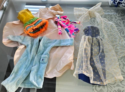 VINTAGE BARBIE KEN CLOTHES 6 PIECES TLC