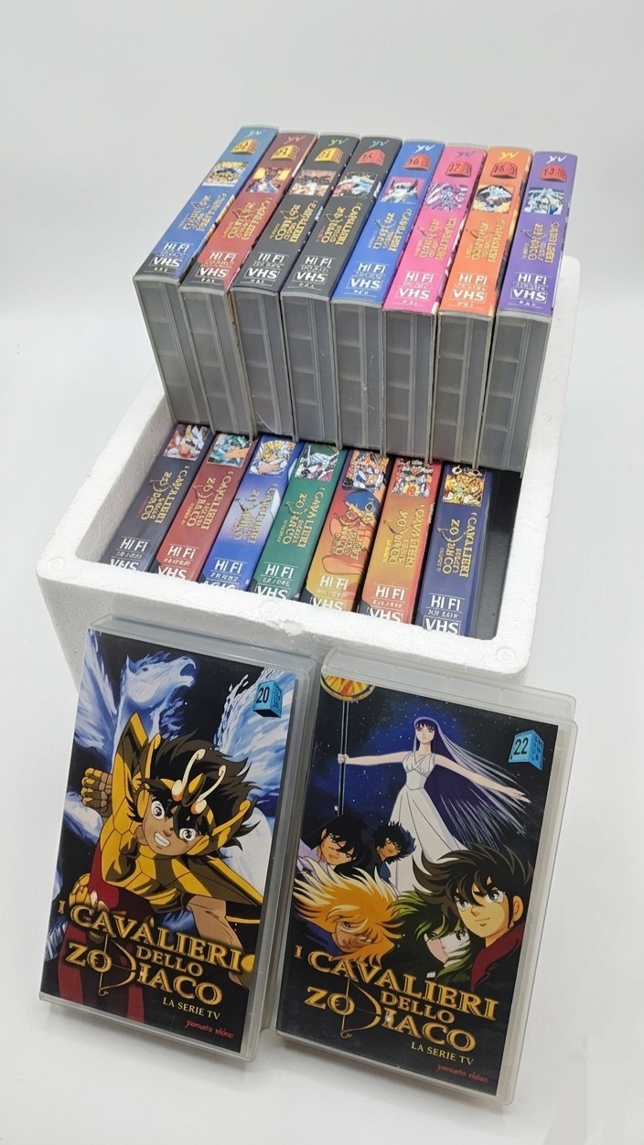 Collezione VHS I Cavalieri Dello Zodiaco Yamatovideo