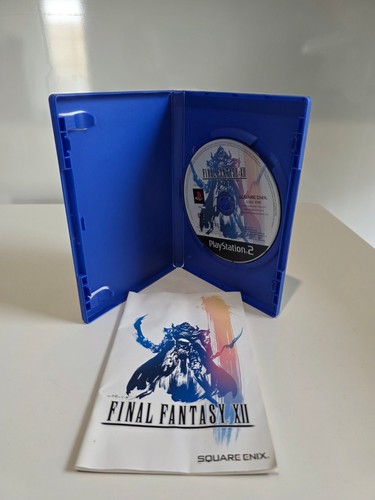 Final Fantasy XII Playstation 2 Ps2 Video Game + Manual