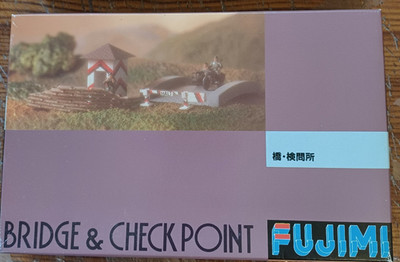 1:72/1:76 Bridge & Checkpoint  Fujimi selten