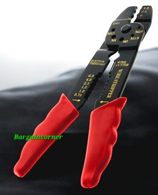 Crimpzange Crimp Schneiden Abisolierwerkzeug Draht Crimpzange Kabelschäler