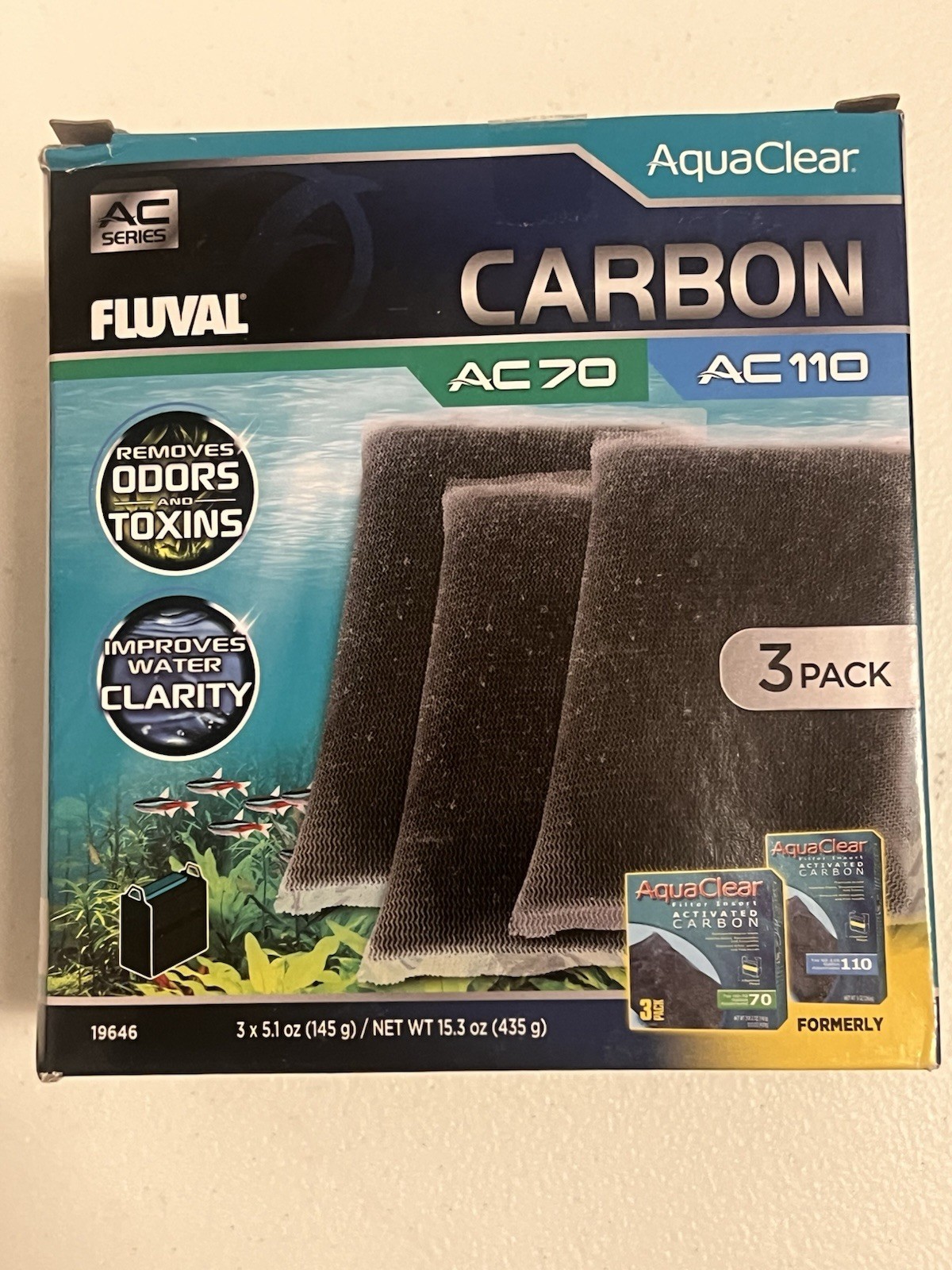 Fluval Aqua Clear Carbon for AC70/AC110 Power Filters