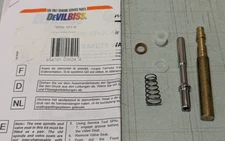 Genuine DeVilbiss Compact Spray Gun Air Valve Service Kit SPK-101-K NEW