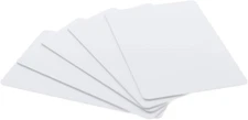 BadgePass Premium Blank PVC Cards for ID Card Printers - Pack of 500 - Graphic Q
