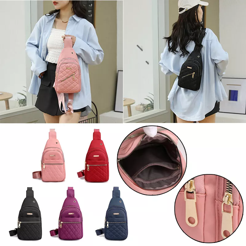 Women Crossbody Shoulder Bags Chest Sling Bag Fanny Packs Travel Sports Backpack