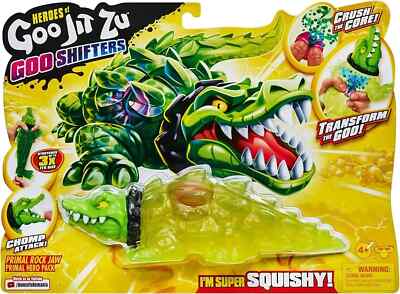 NEW HEROES OF GOO JIT ZU GOO SHIFTERS SERIES 7 PRIMAL LOCKJAW - CROCODILE
