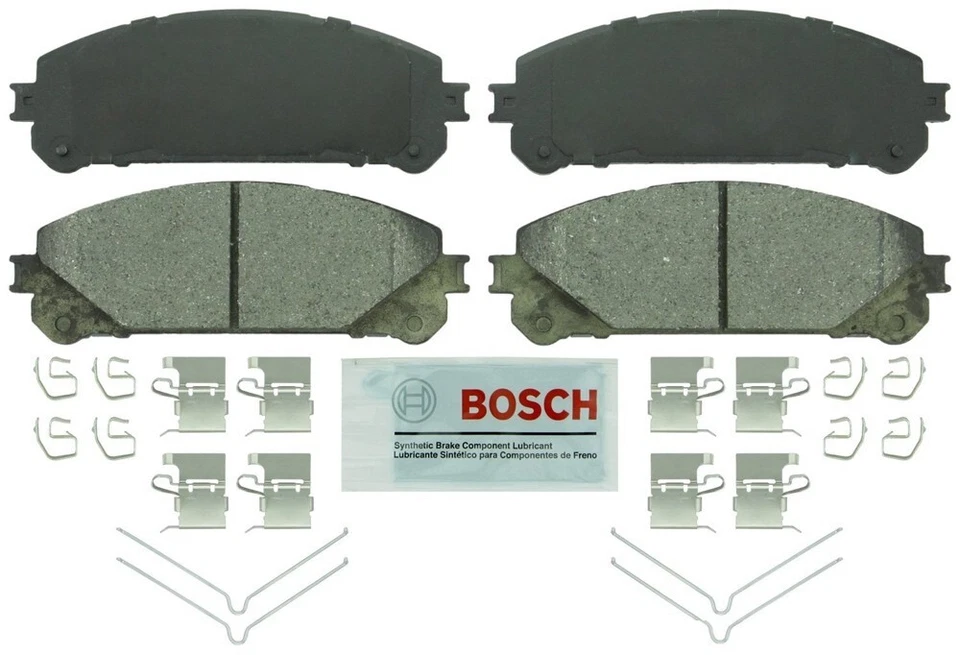 2 conjuntos de pastilhas de freio BOSCH dianteiro e traseiro de cerâmica para Toyota Highlander 2008-13 - Imagem 4 de 4