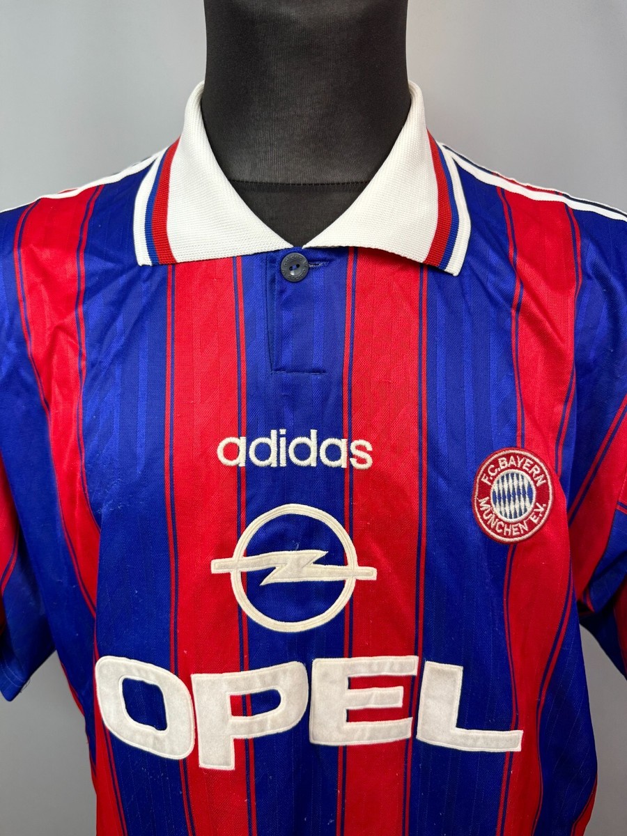 BAYERN MUNCHEN 1995 1997 HOME SHIRT FOOTBALL SOCCER JERSEY