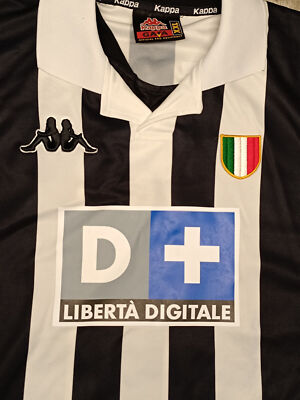 Maillot Juventus Vintage Kappa 1999-2000 - Taille L, Version Fan