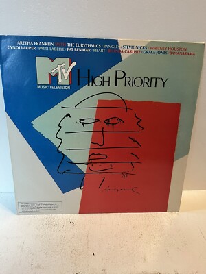 - M Tv High Priority Music Television Various Artist Vinyl Record LP