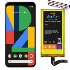 Fit Google Pixel 4XL G020J-B Phone 4620mAh Replacement Li-ion Battery USA Seller