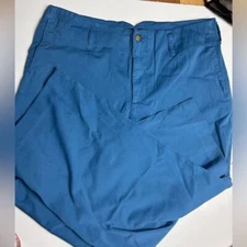 the J. Peterman company blue wide leg pants