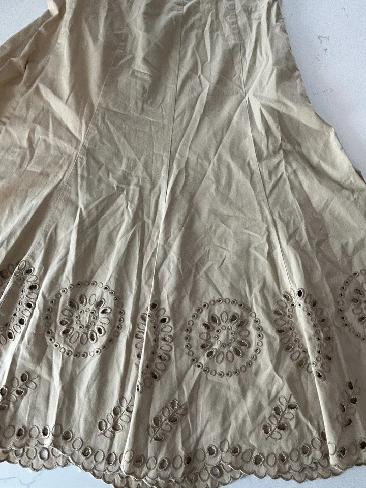 Falda Allison Taylor talla 6 100 % algodón Foto 2 de 4