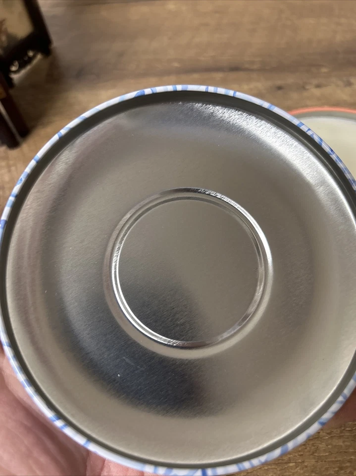 Tarro de metal Pier 1 papaya fruta de la pasión citronela vela 3 mechas Foto 3 de 4