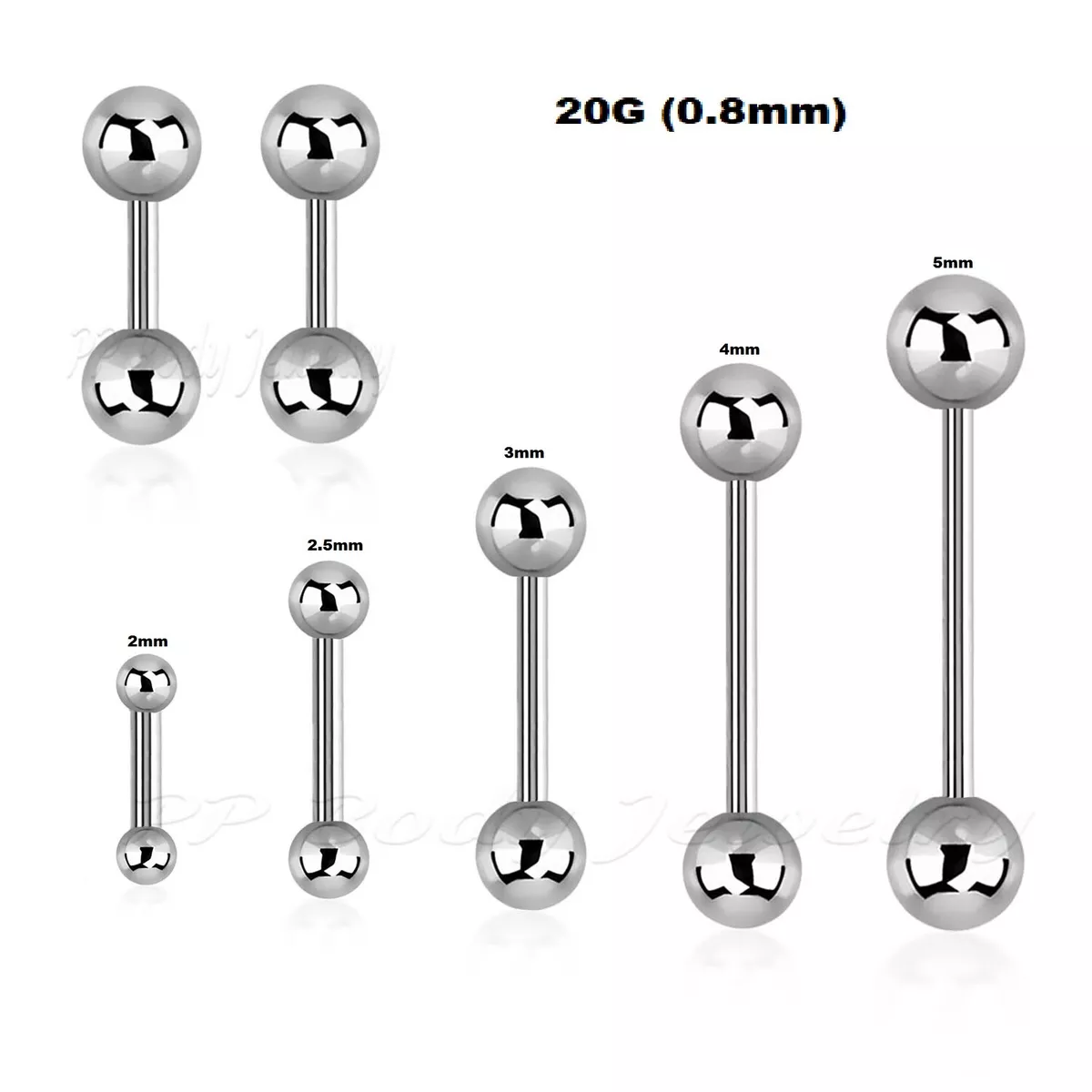 20 outlet gauge barbell